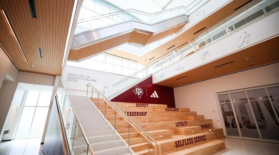 Shot of the wellness center interior