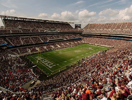 Interactive Kyle Field Seating Chart