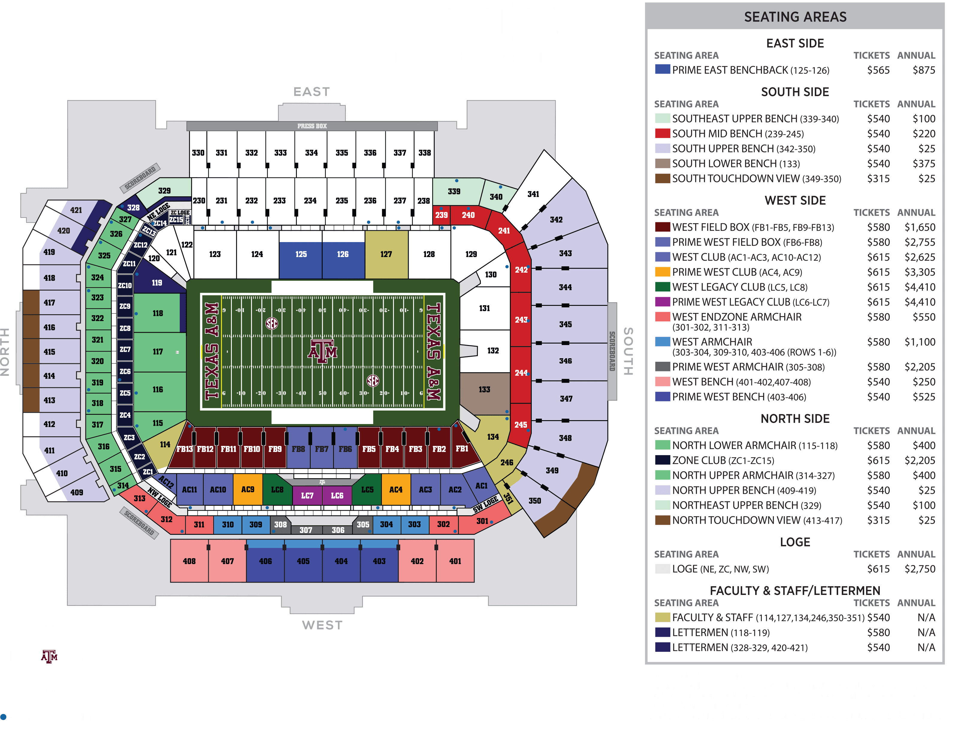 Football Season Ticket Renewals 12th Man Foundation